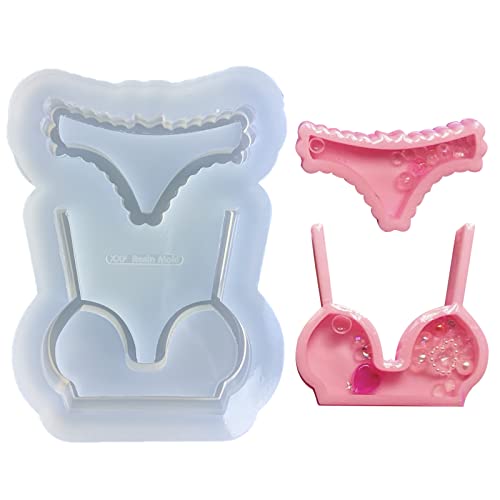 Silikonform für Ornamente, Schlüsselanhänger, Anhänger, handgefertigte Dekoration, Tag, Geburtstag, Geschenk, Silikon-Schlüsselanhänger für Epoxidharz von DOSERTY