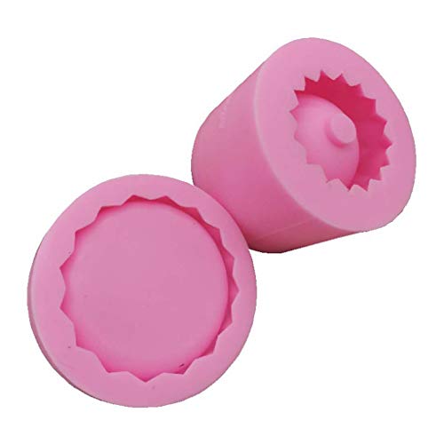 Silikonform mit geometrischem Muster, für Epoxidharz, Beton, Ton, Übertopf, Aschenbecher, Blumentopf, Formen für Harzguss von DOSERTY