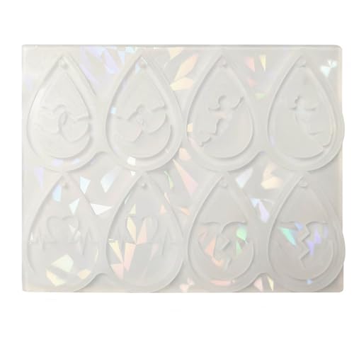 Valentinstag-Ohrring-Form, Ohrring-Anhänger, holografische Silikonformen, stilvolle Schmuckherstellung, Werkzeuge für Paare, stilvolle Ohrringe, Anhängerform von DOSERTY