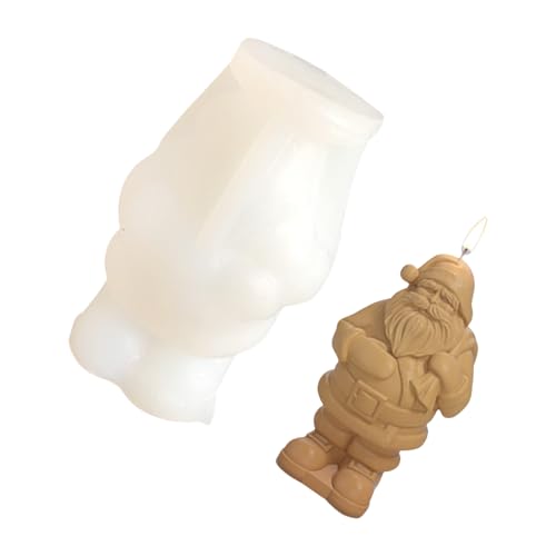 Weihnachtsmann-Formen, Gießformen, Silikon, Ornament, Gips, Epoxidharz, Backen, Weihnachtsmann, Silikon, Ornament, Epoxidharz von DOSERTY