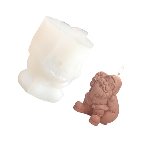 Weihnachtsmann-Formen, Gießformen, Silikon, Ornament, Gips, Epoxidharz, Backen, Weihnachtsmann, Silikon, Ornament, Epoxidharz von DOSERTY