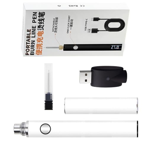 Wiederaufladbares Wachsformwerkzeug über USB, kreatives Bastelwerkzeug, Brennstift-Set, geeignet zum Basteln und zur Schmuckherstellung Wiederaufladbares Wachsformwerkzeug über USB, kreatives Bastelwerkzeug, Brennstift-Set, geeignet zum Basteln und zur Schmuckherstellung von DOSERTY