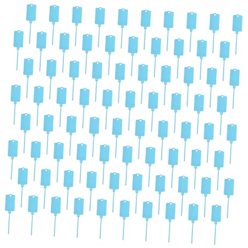 Zarte Etiketten zum Aufhängen von Tickets zum Verpacken, Versiegeln von Pflanzen, Kindergartenmarkern und Aufbewahrung, Organisation, Fässer, Versiegelungsetiketten, 80 Stück von DOSERTY