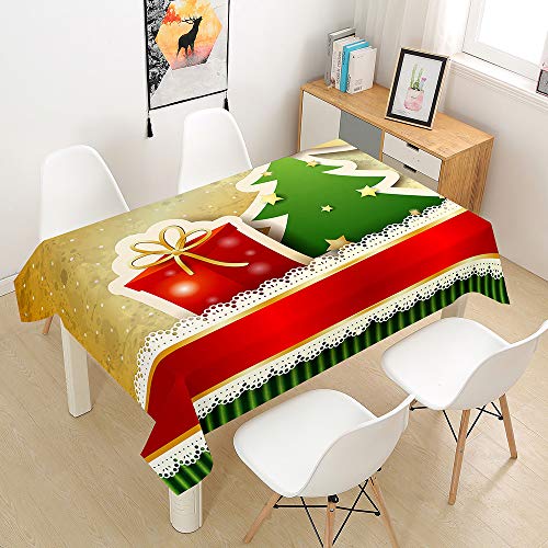 Weihnachtstischdecke Tischdecke Wasserabweisend Lotuseffekt, DOTBUY Weihnachten Tischtuch mit Lustigen Elchen Eyecatcher in Winter Weihnachten, 60x60cm Weihnachtstischdecke Tischdecke Wasserabweisend Lotuseffekt, DOTBUY Weihnachten Tischtuch mit Lustigen Elchen Eyecatcher in Winter Weihnachten, 60x60cm von DOTBUY-SHOP