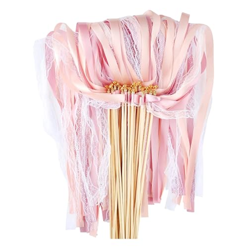 20 Stück Hochzeit Satinband Wand Spitze Zauberstab Luftschlangen für Hochzeitsfeiern und Feiern, Gastversammlungen Geschenke 20 Stück Hochzeit Satinband Wand Spitze Zauberstab Luftschlangen für Hochzeitsfeiern und Feiern, Gastversammlungen Geschenke von DOUDINGMAO