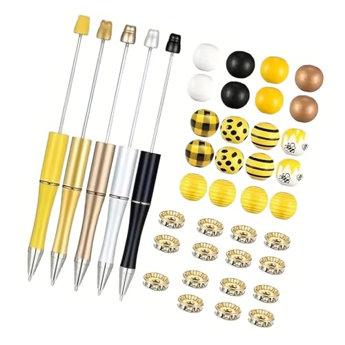 DOUDINGMAO 5 x Kugelschreiber, Perlenstift, Perlenstift, Perlenroller, Schule, Büro, Schreibwaren, Hochzeit DOUDINGMAO 5 x Kugelschreiber, Perlenstift, Perlenstift, Perlenroller, Schule, Büro, Schreibwaren, Hochzeit von DOUDINGMAO