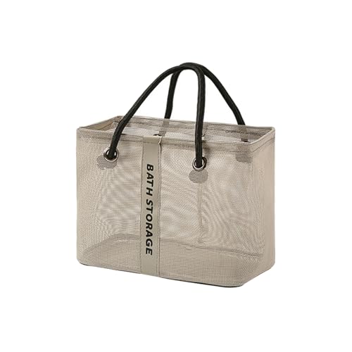 DOUDINGMAO Duschtasche, tragbarer Badezimmer-Organizer mit Griff, Netzstoff, Kulturbeutel für Reisen, Fitnessstudio, Schlafsaal, Badezimmer DOUDINGMAO Duschtasche, tragbarer Badezimmer-Organizer mit Griff, Netzstoff, Kulturbeutel für Reisen, Fitnessstudio, Schlafsaal, Badezimmer von DOUDINGMAO