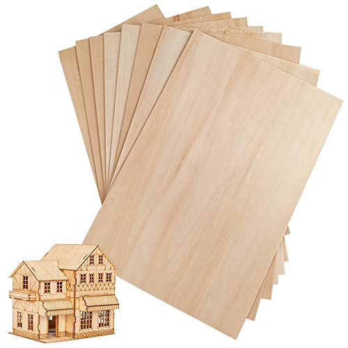 Sperrholzplatten,8 Pcs Dünnes Balsaholz unlackiert Lindenholz Hobby Holz Sperrholz PlatteFür DIY Basteln Holzarbeiten Geschenke Klassenzimmer Malerei Sperrholzplatten,8 Pcs Dünnes Balsaholz unlackiert Lindenholz Hobby Holz Sperrholz PlatteFür DIY Basteln Holzarbeiten Geschenke Klassenzimmer Malerei von DOULEIN