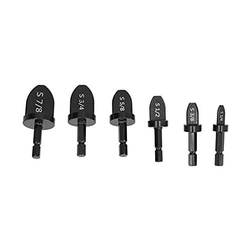 Rohrweiterungssatz 6 Stück Hexgriff Rohrweiterungsbohrer Set für Klimaanlageninstallation aus Stahl mit 6 verschiedenen Größen für 5 20mm Kupferrohre Rohrweiterungssatz 6 Stück Hexgriff Rohrweiterungsbohrer Set für Klimaanlageninstallation aus Stahl mit 6 verschiedenen Größen für 5 20mm Kupferrohre von DOUQIFEI