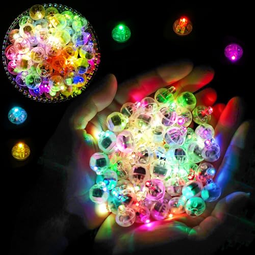 DOUUCO 100 Stück LED-Ballons Lichter, Runde Mini LED Ballonlichter, Warmweiß Hochzeit Licht, Bunte Blinkende Party Licht für Geburtstag Halloween Weihnachten Karneval Bar Klub Dekor Papierlaterne DOUUCO 100 Stück LED-Ballons Lichter, Runde Mini LED Ballonlichter, Warmweiß Hochzeit Licht, Bunte Blinkende Party Licht für Geburtstag Halloween Weihnachten Karneval Bar Klub Dekor Papierlaterne von DOUUCO