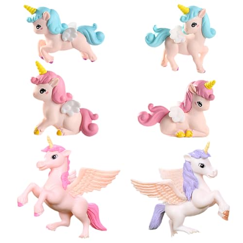 DOwrap 6 Stück Einhorn Mini Figuren,Einhorn Cupcake Figuren Geburtstagstorte Dekoration Einhorn Tortendeko Cartoons Kuchen Topper Desktop Ornament Für Kinder Mädchen Junge Geburtstag Party Baby Shower DOwrap 6 Stück Einhorn Mini Figuren,Einhorn Cupcake Figuren Geburtstagstorte Dekoration Einhorn Tortendeko Cartoons Kuchen Topper Desktop Ornament Für Kinder Mädchen Junge Geburtstag Party Baby Shower von Tokiso