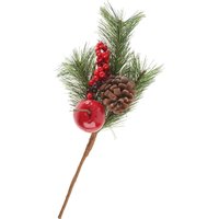Kiefern-Pick mit Apfel, Beeren und Zapfen Kiefern-Pick mit Apfel, Beeren und Zapfen von DPI