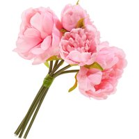 Pfingstrosen-Bund mit 5 Blüten - Pink von DPI