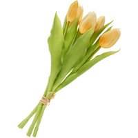 Tulpen-Bund mit 3 Blüten und 2 Knospen - Light Yellow von DPI