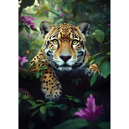 DPIDEA Diamond Painting Gepard, 5D Diamant Painting Gepard Diamond Painting Bilder für Erwachsene, DIY Diamant Malerei Runde Steine für Zuhause Dekor 30x40 cm DPIDEA Diamond Painting Gepard, 5D Diamant Painting Gepard Diamond Painting Bilder für Erwachsene, DIY Diamant Malerei Runde Steine für Zuhause Dekor 30x40 cm von DPIDEA