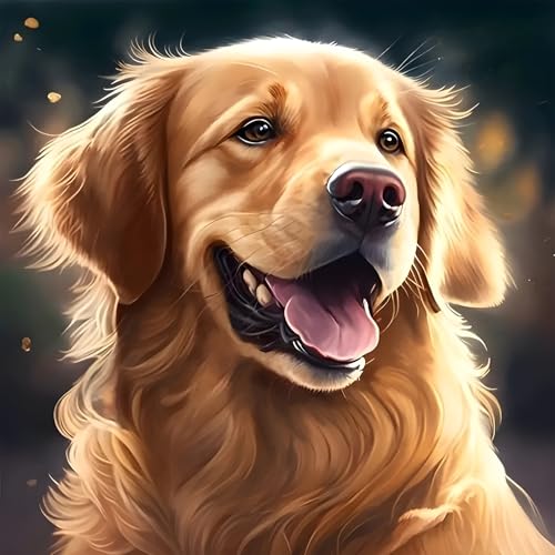 DPIDEA Hund Diamond Painting, 5D Diamant Painting Bilder für Erwachsene DIY Diamant Painting Hund Diamant Malerei, Diamond Painting Bilder für Zuhause Dekor 30x30 cm DPIDEA Hund Diamond Painting, 5D Diamant Painting Bilder für Erwachsene DIY Diamant Painting Hund Diamant Malerei, Diamond Painting Bilder für Zuhause Dekor 30x30 cm von DPIDEA
