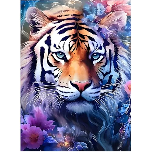 DPIDEA Tiger Diamond Painting Bilder für Erwachsene, 5D Diamant Painting Tiger Diamond Painting DIY Diamant Malerei für Zuhause Dekor 30x40 cm DPIDEA Tiger Diamond Painting Bilder für Erwachsene, 5D Diamant Painting Tiger Diamond Painting DIY Diamant Malerei für Zuhause Dekor 30x40 cm von DPIDEA