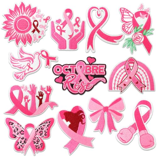 DPKOW 12 Patch Thermocollant Octobre Rose Ecusson Tissu Écusson à Coudre Thermocollant pour Vêtement Chapeaux Jean T-Shirt Sac, Accessoires Octobre Rose DIY Goodies Sensibilisation au Cancer du Sein DPKOW 12 Patch Thermocollant Octobre Rose Ecusson Tissu Écusson à Coudre Thermocollant pour Vêtement Chapeaux Jean T-Shirt Sac, Accessoires Octobre Rose DIY Goodies Sensibilisation au Cancer du Sein von DPKOW