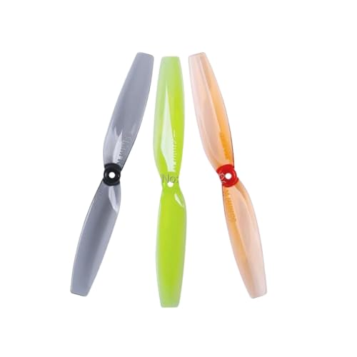 24 pcs 12pair 2 Zoll 2 Propeller mit 1 mm 1mm Loch Kompatibel mit RC -Drohnen -FPV -Rennsportkompatibel mit Zahnstocherrahmen(Mixed 65mm 1mm) von DPLBAZHC