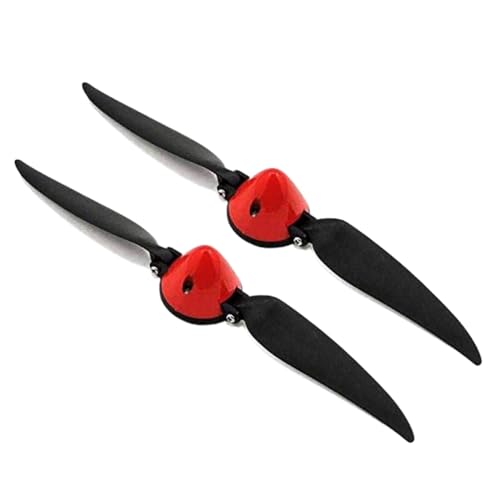 2pcs 10x6 Faltpropeller mit 3,17 mm und 4 mm Loch für RC -Segelflugzeugflugzeug -Flugzeug kompatibel mit verschiedenen Modellen(Hole Dia 4mm) von DPLBAZHC