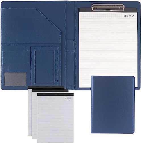 Business-Ordner-Organizer, Klemmbrett im A4-Format, Interview- und Konferenz-Organizer for juristische Dokumente for Damen und Herren (Blau)(Blu) von DPSQQ