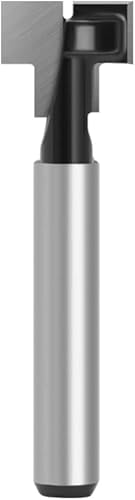 Hartmetallfräser* Fräser, Schneidwerkzeug, 1/4-Zoll-Schaft, 6 mm T-Nut-Fräser, Fräser-Set, Sechskantschraube, Schlüsselloch-Bits, T-Schlitzfräser for Holz, Holzbearbeitung, Bohrer (Farbe: 6 x 9,52 mm) Hartmetallfräser* Fräser, Schneidwerkzeug, 1/4-Zoll-Schaft, 6 mm T-Nut-Fräser, Fräser-Set, Sechskantschraube, Schlüsselloch-Bits, T-Schlitzfräser for Holz, Holzbearbeitung, Bohrer (Farbe: 6 x 9,52 mm) von DPSQQ