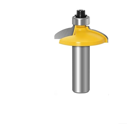 Hartmetallfräser* Fräser, Schneidwerkzeug, 1–4 Stück Schubladenfront und Schranktürfront-Fräser-Set, 1/2 Zoll Schaft, 12 mm Schaft, Holzbearbeitungsschneider, Holzbearbeitungs-Bits (Größe: NO1 12,7 mm von DPSQQ