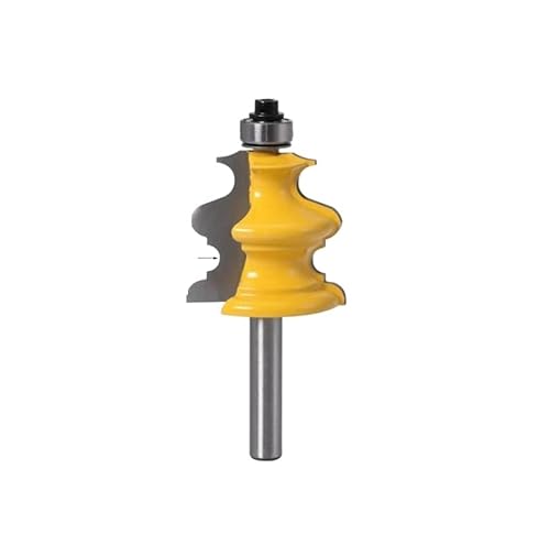 Hartmetallfräser* Fräser, Schneidwerkzeug, 1 Stück 8 mm Schaftgehäuse; Basisform-Fräser-Set, CNC-Linienmesser, Holzbearbeitungsschneider, Fräser (Farbe: NO5) (Farbe: NO4) von DPSQQ