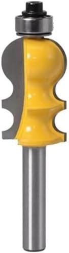 Hartmetallfräser* Fräser, Schneidwerkzeug, 1 Stück 8 mm Schaftgehäuse; Basisform-Fräser-Set, CNC-Linienmesser, Holzbearbeitungsschneider, Fräser (Farbe: Nr. 5) (Farbe: Nr. 3) von DPSQQ