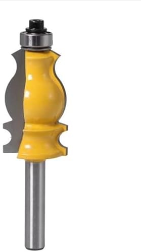 Hartmetallfräser* Fräser, Schneidwerkzeug, 1 Stück 8 mm Schaftgehäuse; Basisform-Fräser-Set, CNC-Linienmesser, Holzbearbeitungsschneider, Fräser (Farbe: Nr. 5) (Farbe: Nr. 3) von DPSQQ