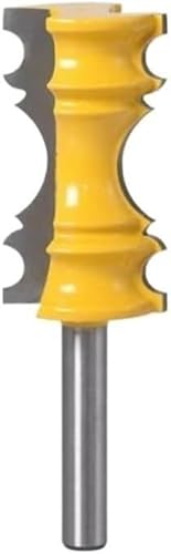 Hartmetallfräser* Fräser, Schneidwerkzeug, 1 Stück 8 mm Schaftgehäuse; Basisform-Fräser-Set, CNC-Linienmesser, Holzbearbeitungsschneider, Fräser (Farbe: Nr. 5) (Farbe: Nr. 3) von DPSQQ