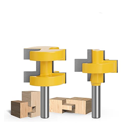 Hartmetallfräser* Fräser, Schneidwerkzeug, 2 Stück/Set, 90 Grad abgestimmte Nut und Feder, 8 mm Schaft, großer T-Nut, quadratischer Zahn, Zapfenbohrer, Fräser, Schnitzfräser Hartmetallfräser* Fräser, Schneidwerkzeug, 2 Stück/Set, 90 Grad abgestimmte Nut und Feder, 8 mm Schaft, großer T-Nut, quadratischer Zahn, Zapfenbohrer, Fräser, Schnitzfräser von DPSQQ