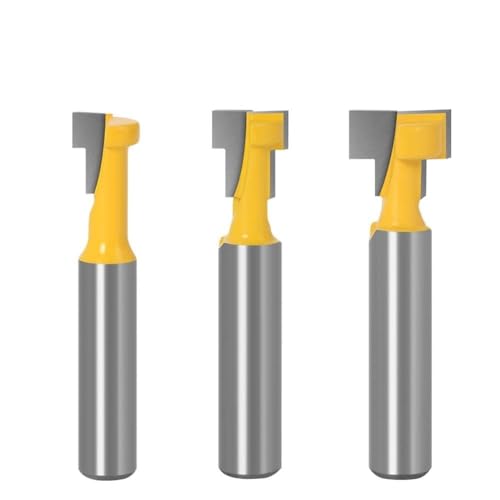 Hartmetallfräser* Fräser, Schneidwerkzeug, 3-teilig, 8 mm Schaft, T-Nutenfräser, Fräser-Set, Sechskantschraube, Schlüsselloch-Bits, T-Schlitzfräser for die Holzbearbeitung Hartmetallfräser* Fräser, Schneidwerkzeug, 3-teilig, 8 mm Schaft, T-Nutenfräser, Fräser-Set, Sechskantschraube, Schlüsselloch-Bits, T-Schlitzfräser for die Holzbearbeitung von DPSQQ