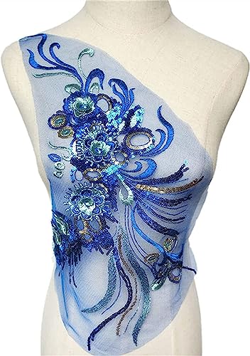 Spitzenapplikationen, 3D-Blumen, Pailletten, Quaste, bestickte Applikationen, Netz-Spitzenbesatz, Kragen, Aufnäher for Hochzeitsdekoration, Kleid, DIY Spitzenapplikationen, 3D-Blumen, Pailletten, Quaste, bestickte Applikationen, Netz-Spitzenbesatz, Kragen, Aufnäher for Hochzeitsdekoration, Kleid, DIY von DPSQQ