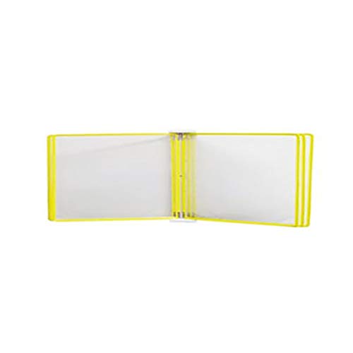 Tragbare Präsentationsmappe, Dokumentenhalter A4 mit 5 Feldern und 10 Taschen zur Anzeige 35 * 24 * 4,5 cm (K) (J, J)(B,B) von DPSQQ