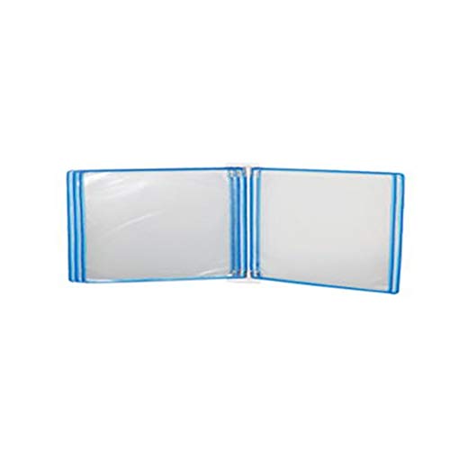 Tragbare Präsentationsmappe, Dokumentenhalter A4 mit 5 Feldern und 10 Taschen zur Anzeige 35 * 24 * 4,5 cm (K) (J, J)(F,F) von DPSQQ