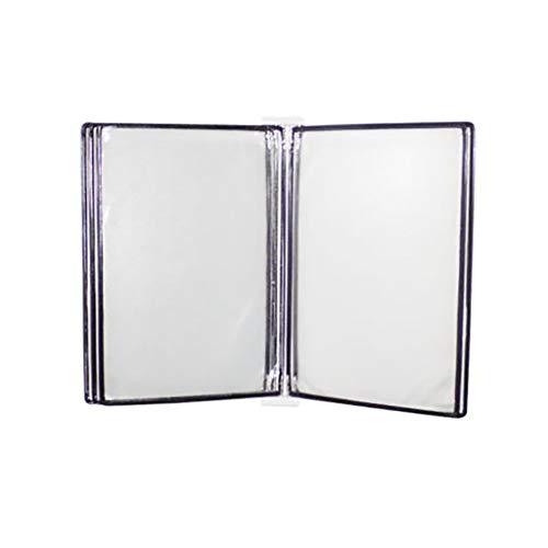 Tragbare Präsentationsmappe, Dokumentenhalter A4 mit 5 Feldern und 10 Taschen zur Anzeige 35 * 24 * 4,5 cm (K) (J, J)(I,I) von DPSQQ