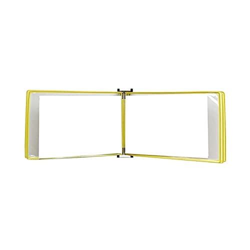 Tragbarer Präsentationsordner, A4, an der Wand montierter Aktenhalter (weiß) (Elternteil, Rot)(13x9x2.3in Unique Colour,Unique Colour) von DPSQQ