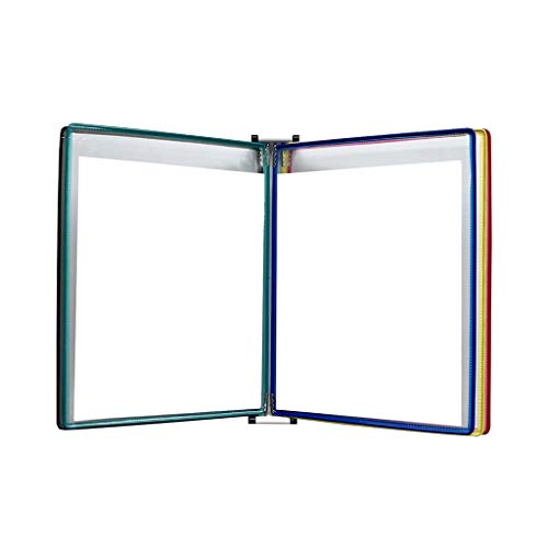 Tragbarer Präsentationsordner, Flipchart-Ständer A4, an der Wand montierter Aktenhalter (13 x 9 x 2,3 Zoll) (Elternteil)(13x9x2.3in Multi Colored) von DPSQQ