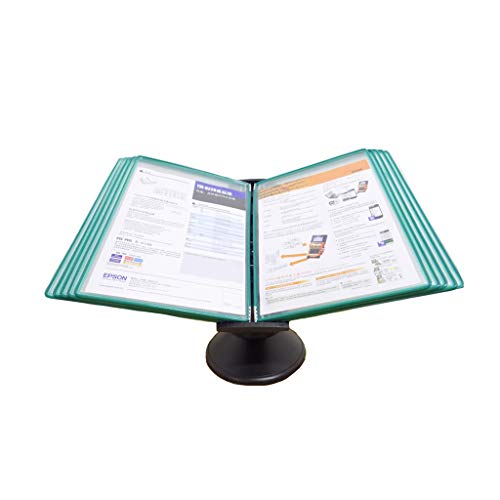 Tragbarer Präsentationsordner, Klappordnerhalter, Präsentationsständer for den Schreibtisch oder die Wandmontage mit einstellbarer Neigung (C) (D,D)(H,H) von DPSQQ