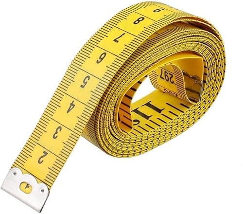 1 x goldenes Meter flexibles Nahtband, 3 m, Schneiderlineal, Werkzeuge, Meter zum Nähband 1 x goldenes Meter flexibles Nahtband, 3 m, Schneiderlineal, Werkzeuge, Meter zum Nähband von DPWOUM