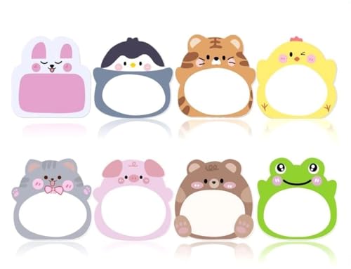 24 Blöcke, niedliche Haftnotizen, 8 Blöcke, Cartoon-Haftnotizen, Tiere, Totoro, Pinguin, Frosch, Kaninchen, Huhn, Bär, Schwein, Form, Marker, Flaggen, selbstklebende Notizblöcke, Studenten, Geschenke 24 Blöcke, niedliche Haftnotizen, 8 Blöcke, Cartoon-Haftnotizen, Tiere, Totoro, Pinguin, Frosch, Kaninchen, Huhn, Bär, Schwein, Form, Marker, Flaggen, selbstklebende Notizblöcke, Studenten, Geschenke von DPWOUM