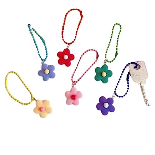 5 x niedliche Blumen-Schlüsselkappen, Silikon-Schlüsselschutzkappen, Schlüssel-Etiketten, Schlüssel-Abdeckring für Codierungssystem, um Ihre Schlüssel-Identifikationsringe zu identifizieren 5 x niedliche Blumen-Schlüsselkappen, Silikon-Schlüsselschutzkappen, Schlüssel-Etiketten, Schlüssel-Abdeckring für Codierungssystem, um Ihre Schlüssel-Identifikationsringe zu identifizieren von DPWOUM