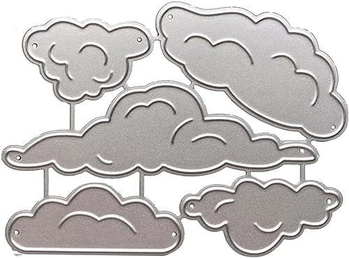 Metall-Stanzformen mit silbernen Wolken, für Kartenherstellung, Scrapbooking, Fotoalbum, dekorative Prägung, dekoratives Papier, DIY, Basteln, Stanzformen und Prägen Metall-Stanzformen mit silbernen Wolken, für Kartenherstellung, Scrapbooking, Fotoalbum, dekorative Prägung, dekoratives Papier, DIY, Basteln, Stanzformen und Prägen von DPWOUM