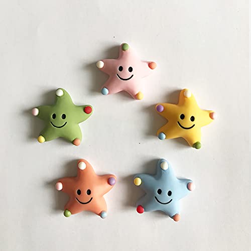 DPXWCCH Diamant Malerei Cover Minder Smile Star, 5er-Set Magnetisch Papierhüllenhalter zum 5D Diamant Kunst Werkzeug von DPXWCCH