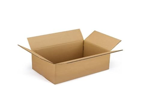 10 Kartonschachteln 40 x 30 x 10 cm – Einzelwelle Kartonverpackung für Versand / Lager / Umzüge neutraler Karton 10 Kartonschachteln 40 x 30 x 10 cm – Einzelwelle Kartonverpackung für Versand / Lager / Umzüge neutraler Karton von DPdantepellacani