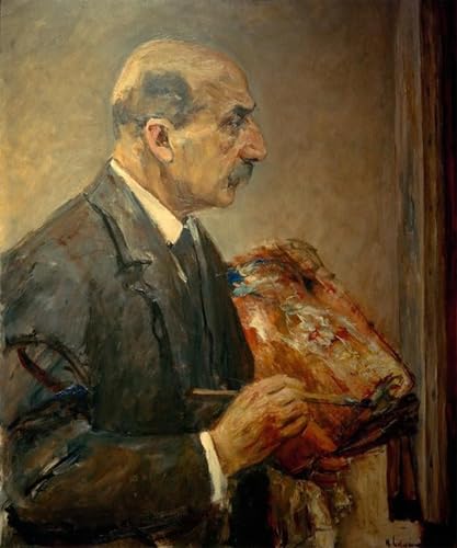 DQCJIYIGL Bekannt Poster Wandbilder Dekoration Wandbild Selbstporträt auf der Staffelei im Profil Dansnch von Max Liebermann Leinwand Drucke für Wanddekoration 60x90cm DQCJIYIGL Bekannt Poster Wandbilder Dekoration Wandbild Selbstporträt auf der Staffelei im Profil Dansnch von Max Liebermann Leinwand Drucke für Wanddekoration 60x90cm von DQCJIYIGL