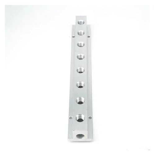 DQFOCPHHAA 1/4" BSP Female 8 Ways Solid Aluminum T-Shape Air Manifold Block Splitter DQFOCPHHAA 1/4" BSP Female 8 Ways Solid Aluminum T-Shape Air Manifold Block Splitter von DQFOCPHHAA