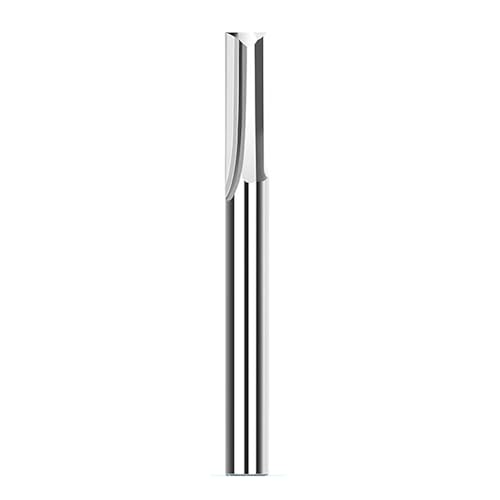 CNC-Schnitzung Router V-Bit, 2 flöte Hartmetall-schaftfräser for CNC Holz Acryl Aluminium Mehrere Größen(8x52x80) von DQZRTUECA