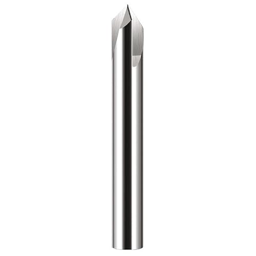 CNC-Schnitzung Router V-Bit, Fasenfräser 8mm 10mm Schaft HRC65 60/90/120 Grad(Al-hrc55-3.0x3dx50l,90 Degree) von DQZRTUECA